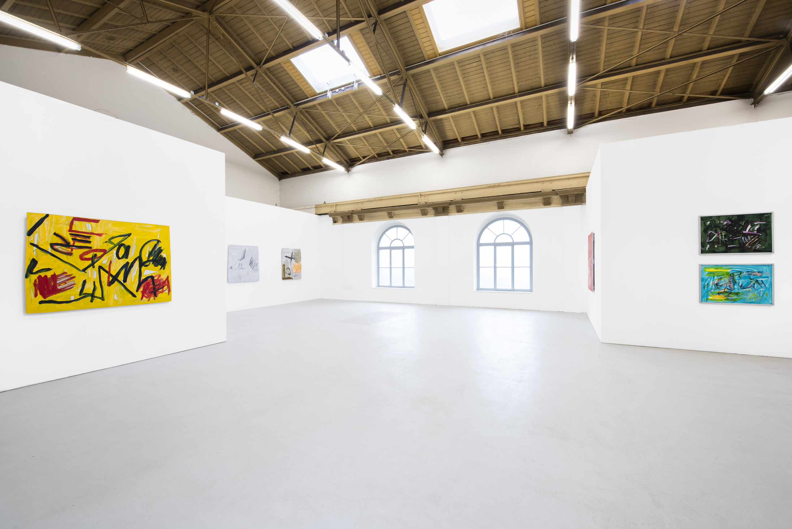 installation view Galerie Jochen Hempel, photo: Björn_Siebert